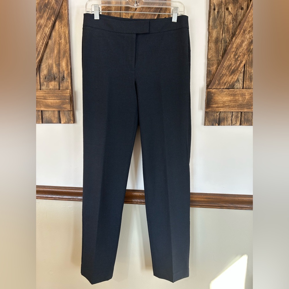 Talbots Blue Polka Dot Dress Pants Women’s Size 4